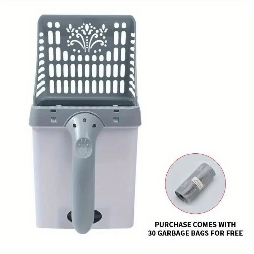 ATS USA Cat Litter Shovel Pet Litter Sifter Hollow Neater Scoop Dog Sand Cleaning Cats Litter Pet Neater Scooper Cats Tray Box Scoopers