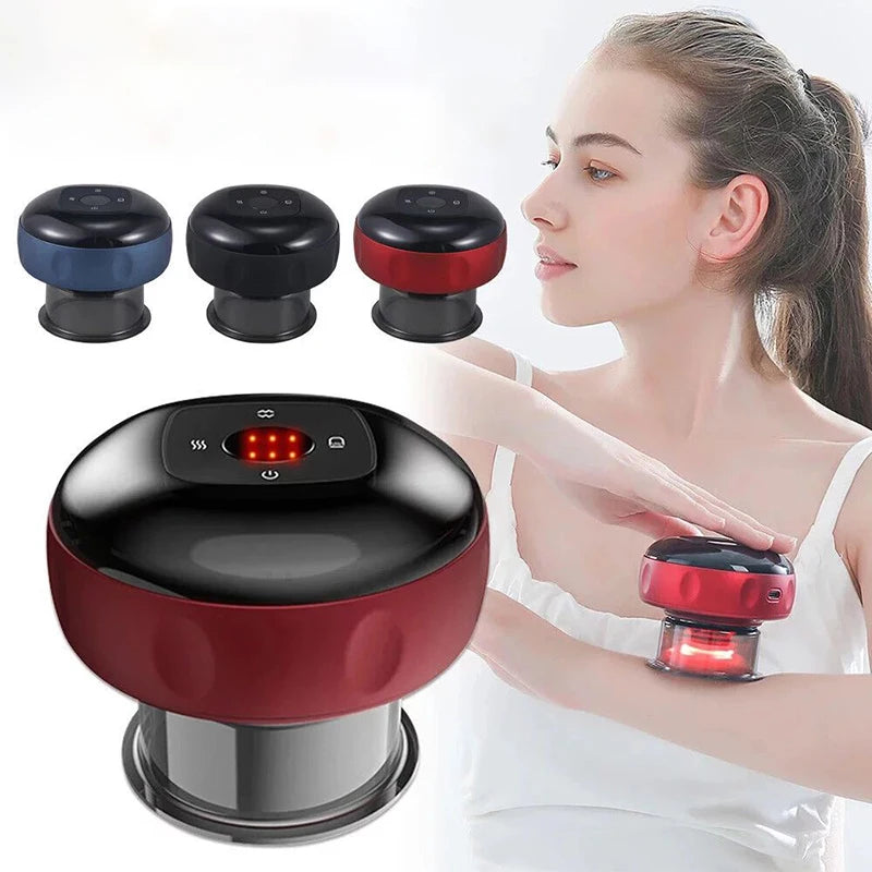 ATS USA Body Scraping Massage Smart Electric Vacuum Cupping Heating Suction Cup