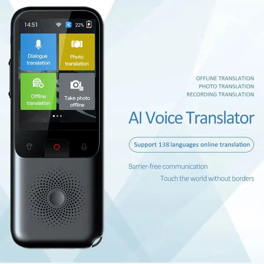 Translation Camera Device T11 Real-Time Smart Voice Photo Translator 1500Ma 138 Languages Portable Text Voice Translator