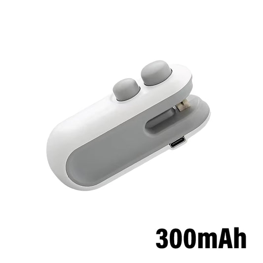 Mini Handheld Plastic Bag Sealer with Built-In Battery Portable Food Bag Heat Sealer Machine Opening Machine Kitchen Gadgets
