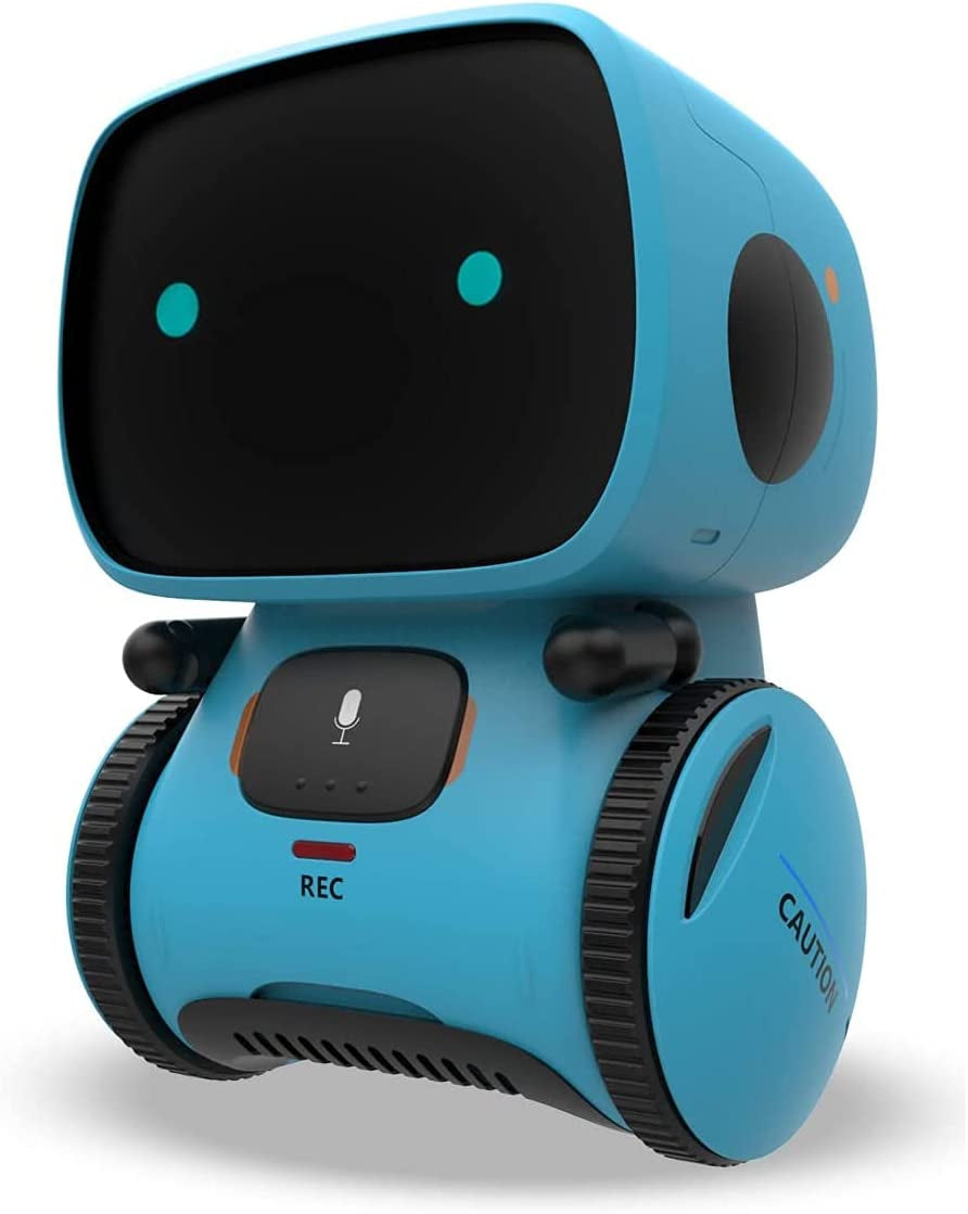 Robots for Kids, Interactive Smart Robotic with Touch Sensor, Voice Control, Speech Recognition, Singing, Dancing, Repeating and Recording